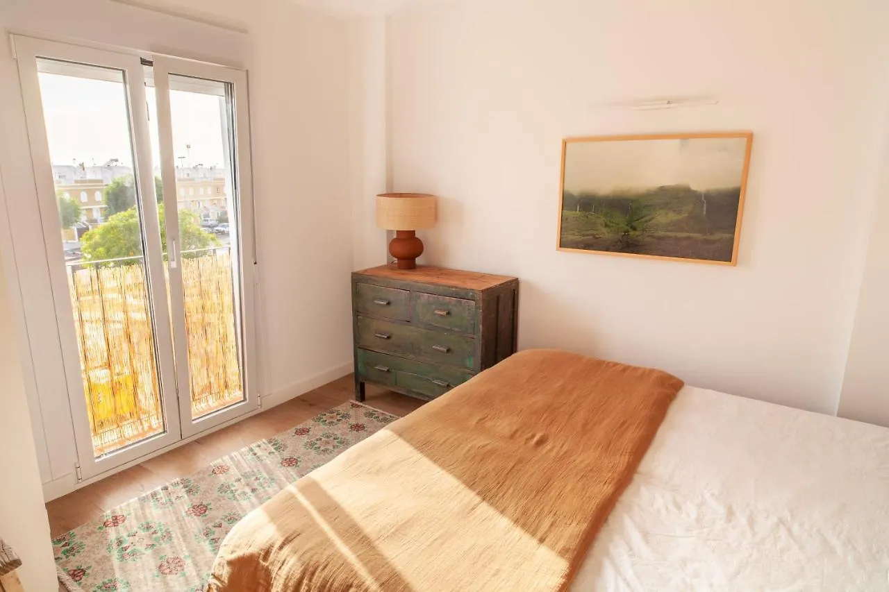Tarifa Cozy House - Ocre Et Vert - Maison De Plage